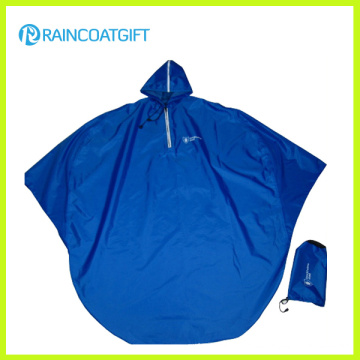 Poncho de lluvia plegable de la bicicleta del poncho de la lluvia del poliéster (Rvc-117)